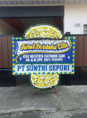 Papan Bunga Duka di Kelila